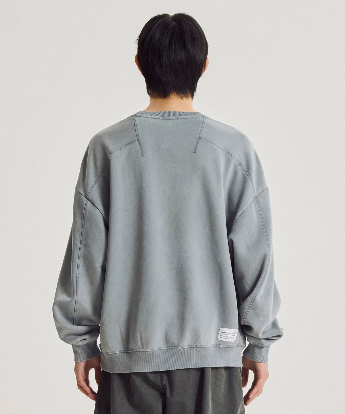 뉴발란스(NEW BALANCE) NBNCG41043 / UNI 플라잉 기모 다잉 맨투맨 (D/BLUE)