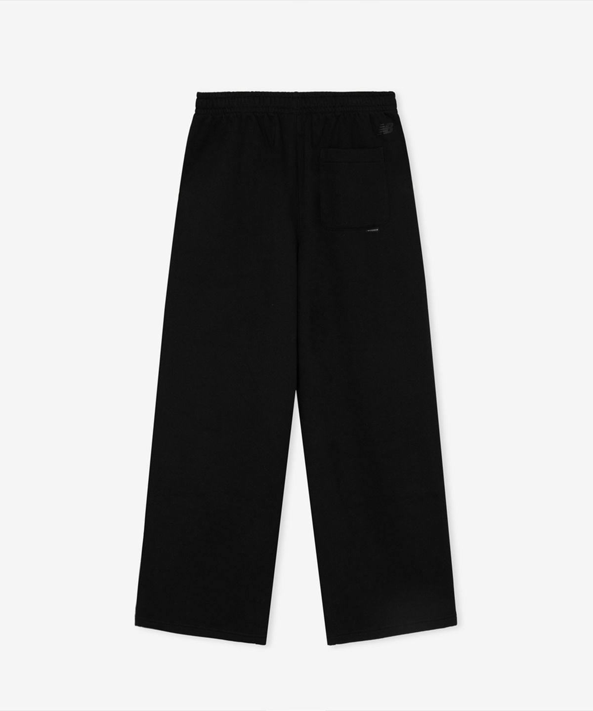 뉴발란스(NEW BALANCE) NBMLG41023 / UNI 에센셜 클래식 기모 와이드 팬츠 (BLACK)