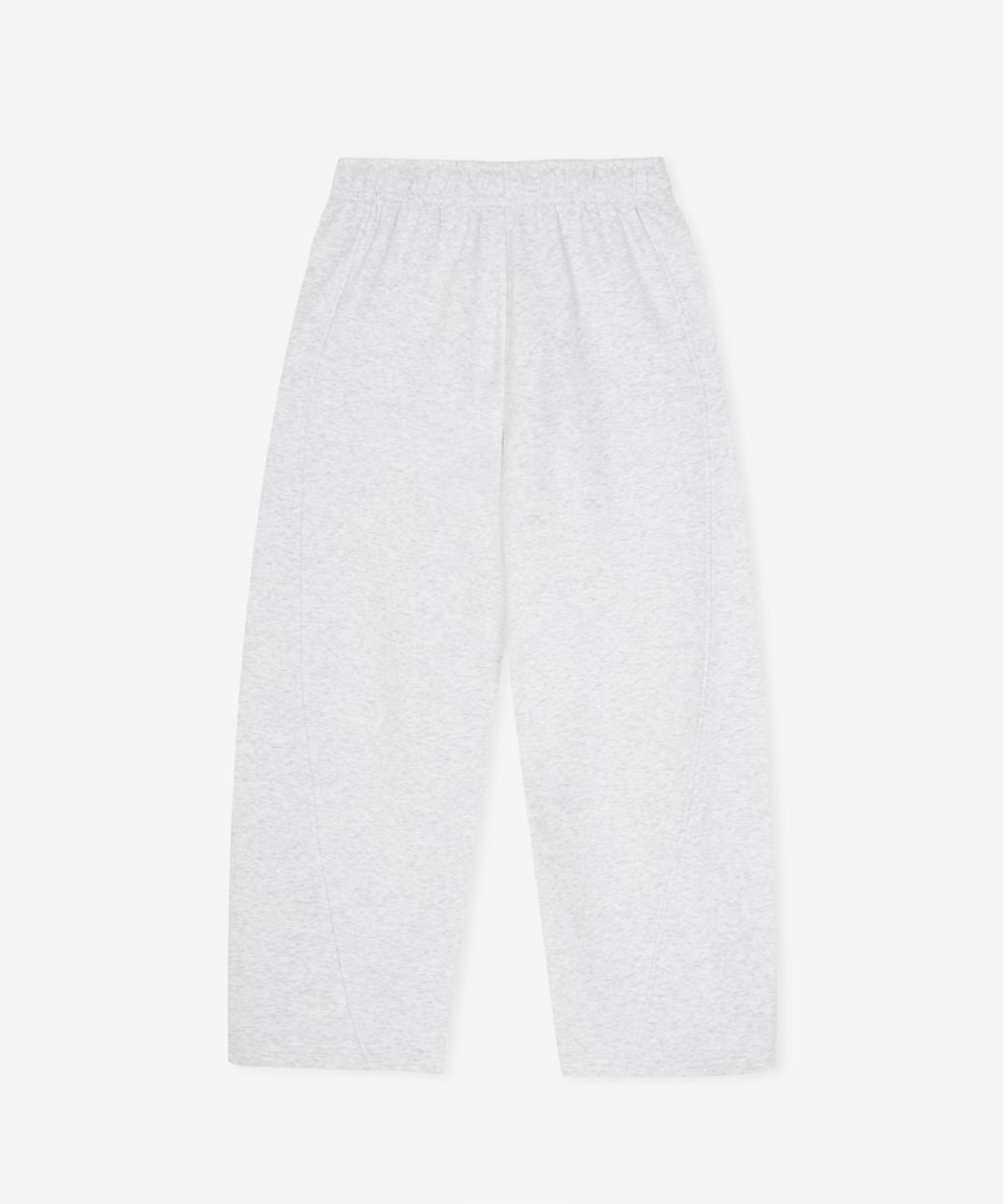 뉴발란스(NEW BALANCE) NBMLG4W022 / WOMEN 에센셜 기모 커브드 오버와이드 팬츠 (L/GRAY)