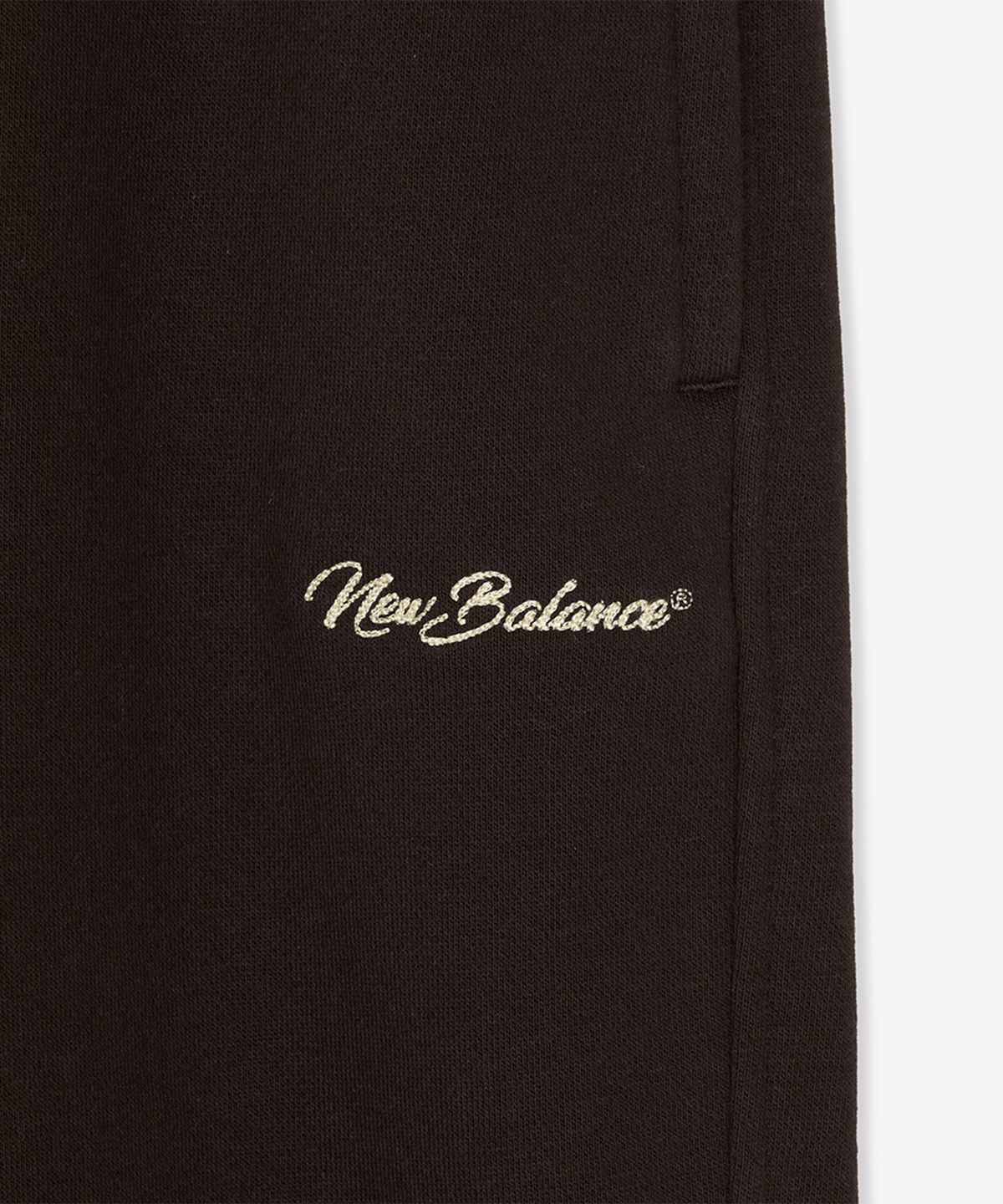 뉴발란스(NEW BALANCE) NBMLG4W012 / WOMEN 에센셜 기모 와이드팬츠 (BROWN)