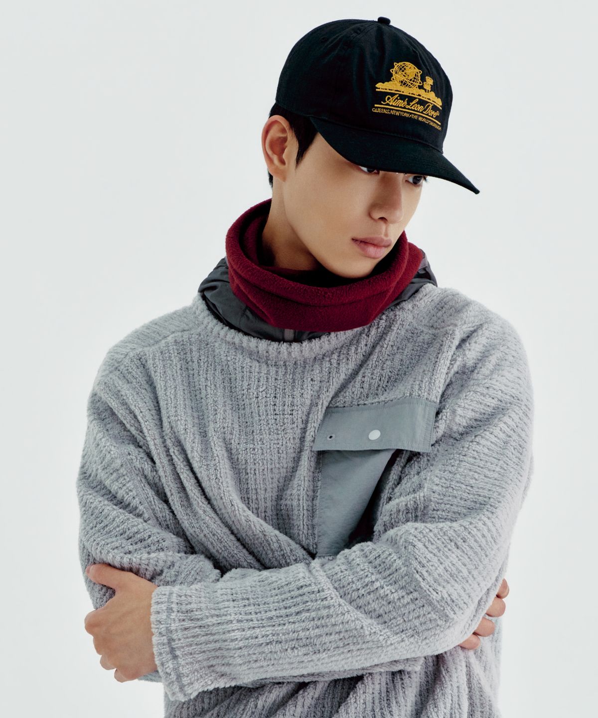 얼스캄에라(EARTH CALM ERA) 투웨이 플리스 넥워머(UNISEX)_4컬러
