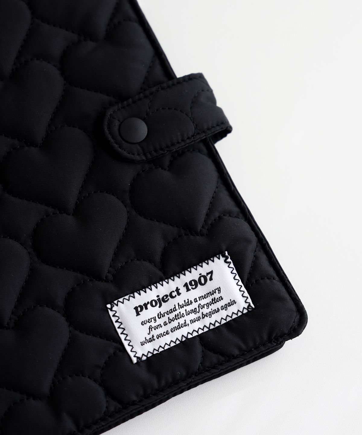 프로젝트 1907(PROJECT1907) [PLASTIC] Heart Book Cover (black)