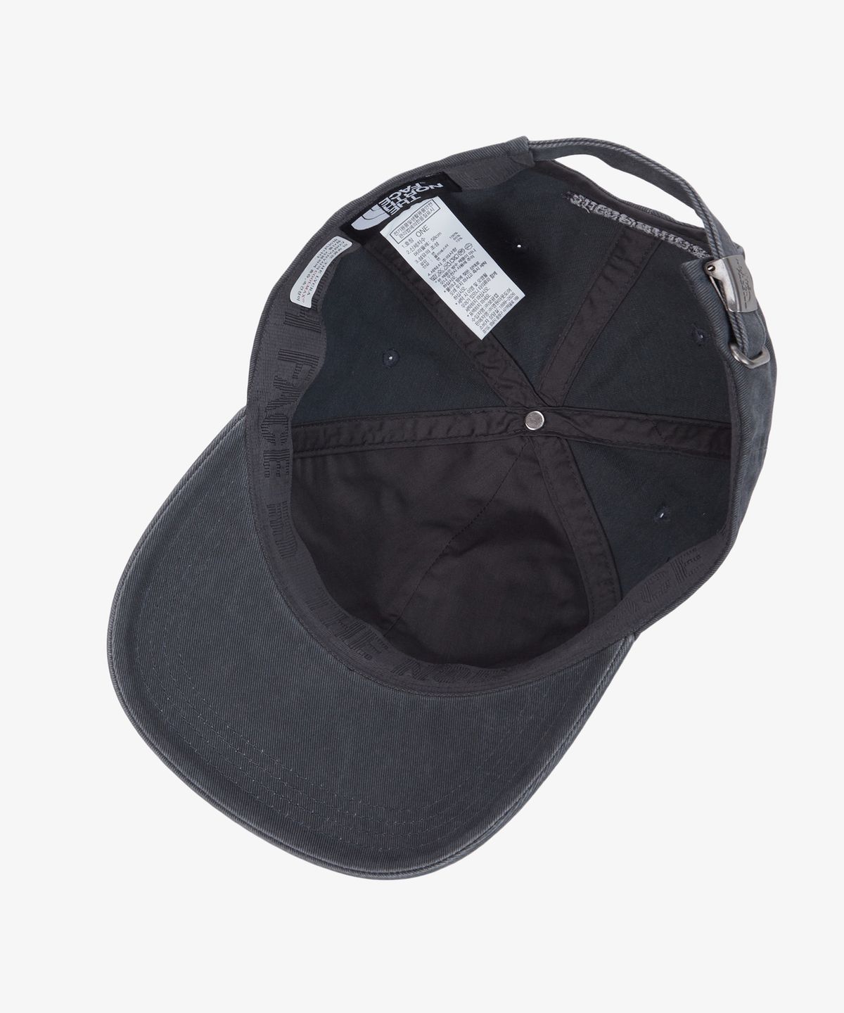 노스페이스(THE NORTH FACE) NE3CS51C 노스페이스 로고 소프트 캡 DARK CHARCOAL
