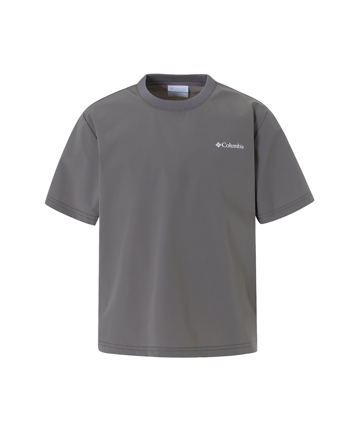 컬럼비아 키즈(COLUMBIA KIDS) 키즈 우븐 반팔 티셔츠_그레이 (C62-YMK606)