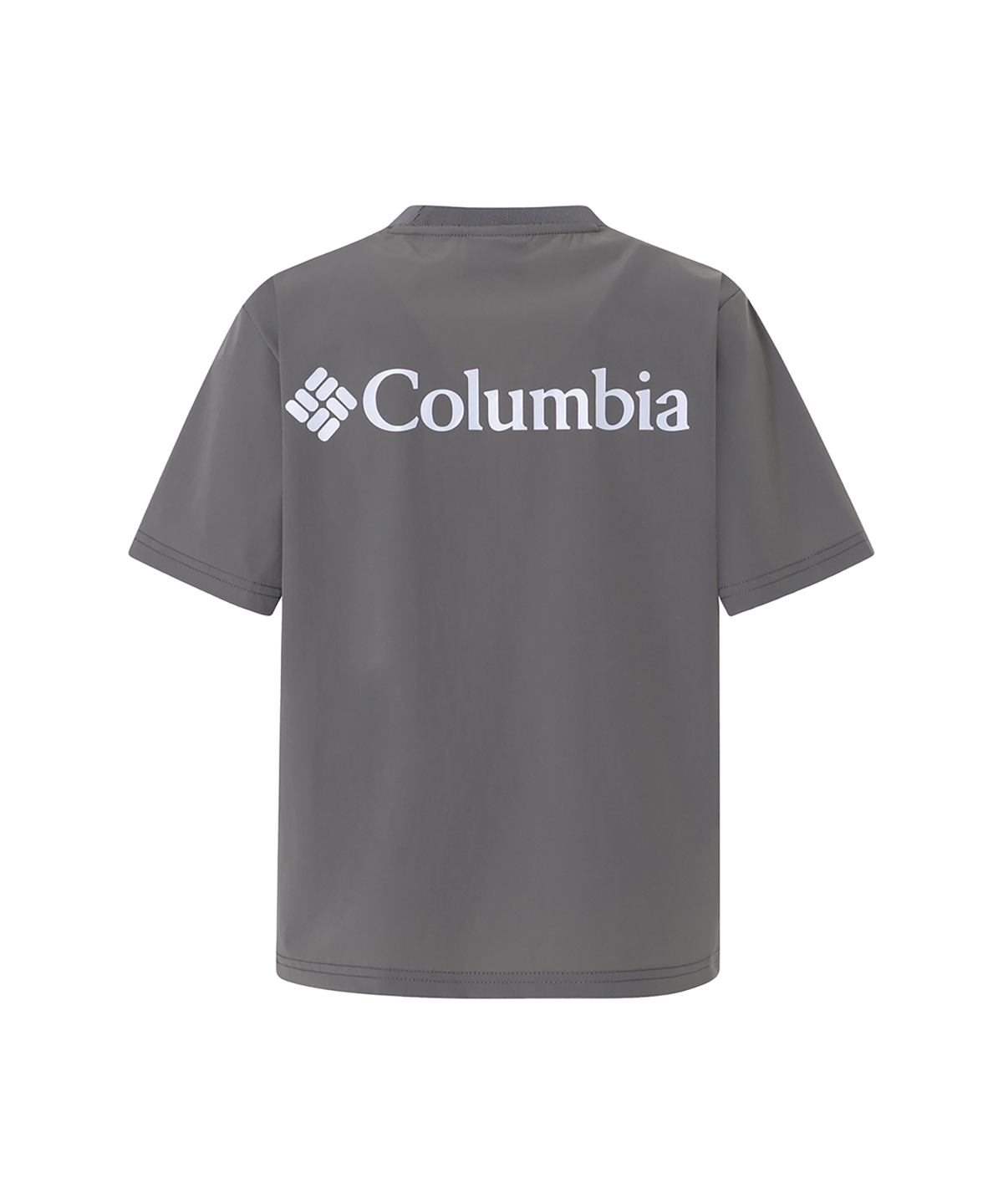 컬럼비아 키즈(COLUMBIA KIDS) 키즈 우븐 반팔 티셔츠_그레이 (C62-YMK606)
