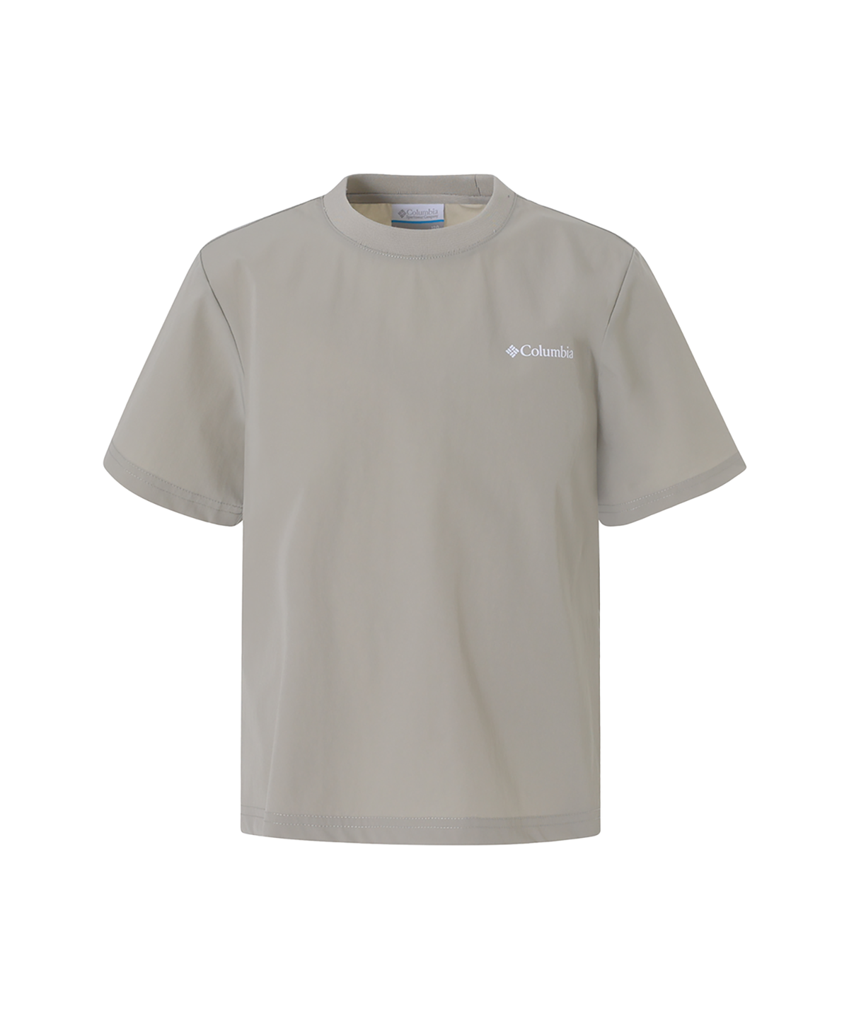 컬럼비아 키즈(COLUMBIA KIDS) 키즈 우븐 반팔 티셔츠_베이지 (C62-YMK606)