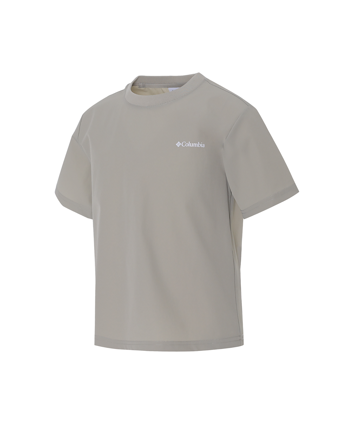 컬럼비아 키즈(COLUMBIA KIDS) 키즈 우븐 반팔 티셔츠_베이지 (C62-YMK606)