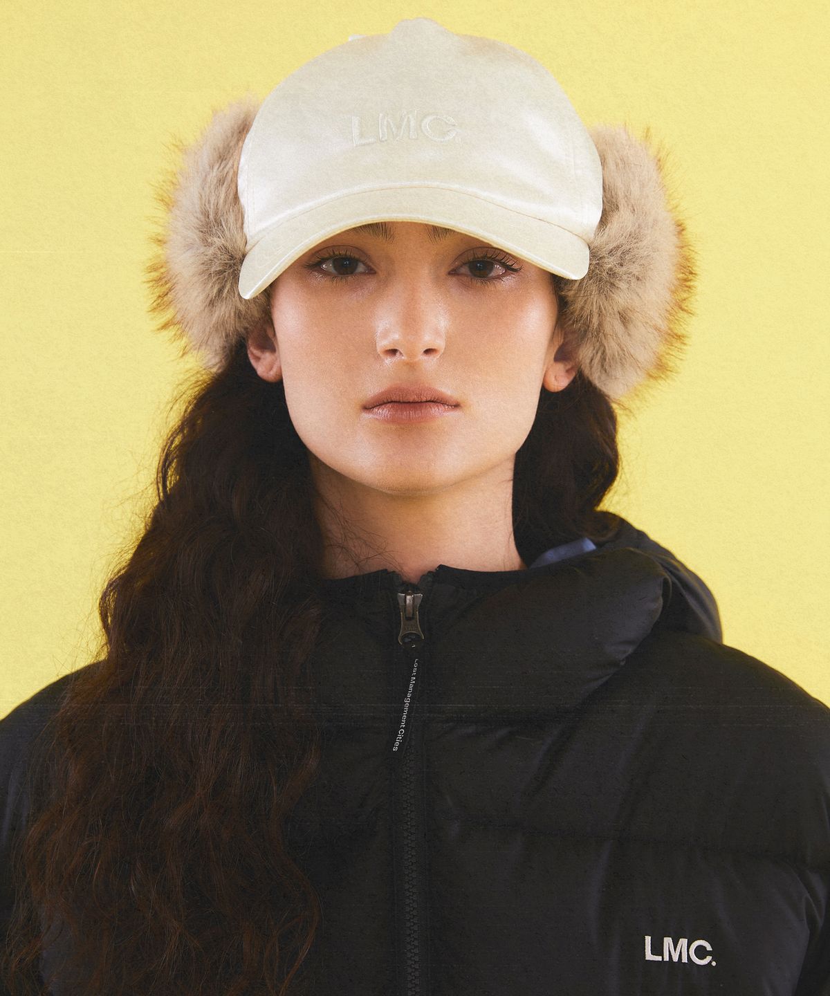 엘엠씨(LMC) FUR EARFLAP CAP ivory