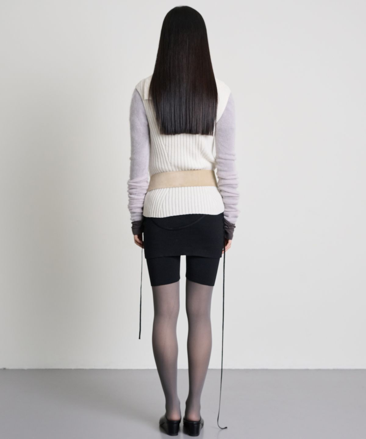 더애틋(THE AÉTUT) Ribbed Turtleneck Vest_Ivory