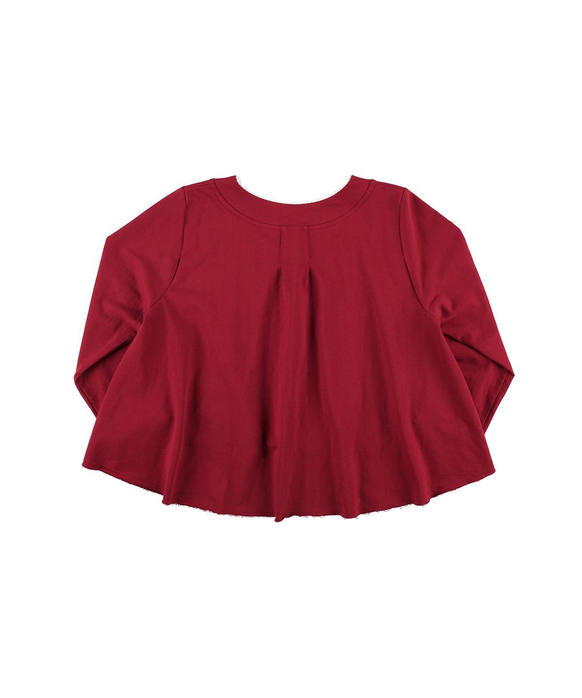 온스카(ONSKA) FLARE JERSEY CARDIGAN (RED)