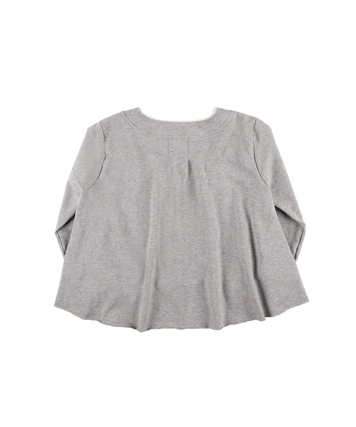 온스카(ONSKA) FLARE JERSEY CARDIGAN (MELANGE)