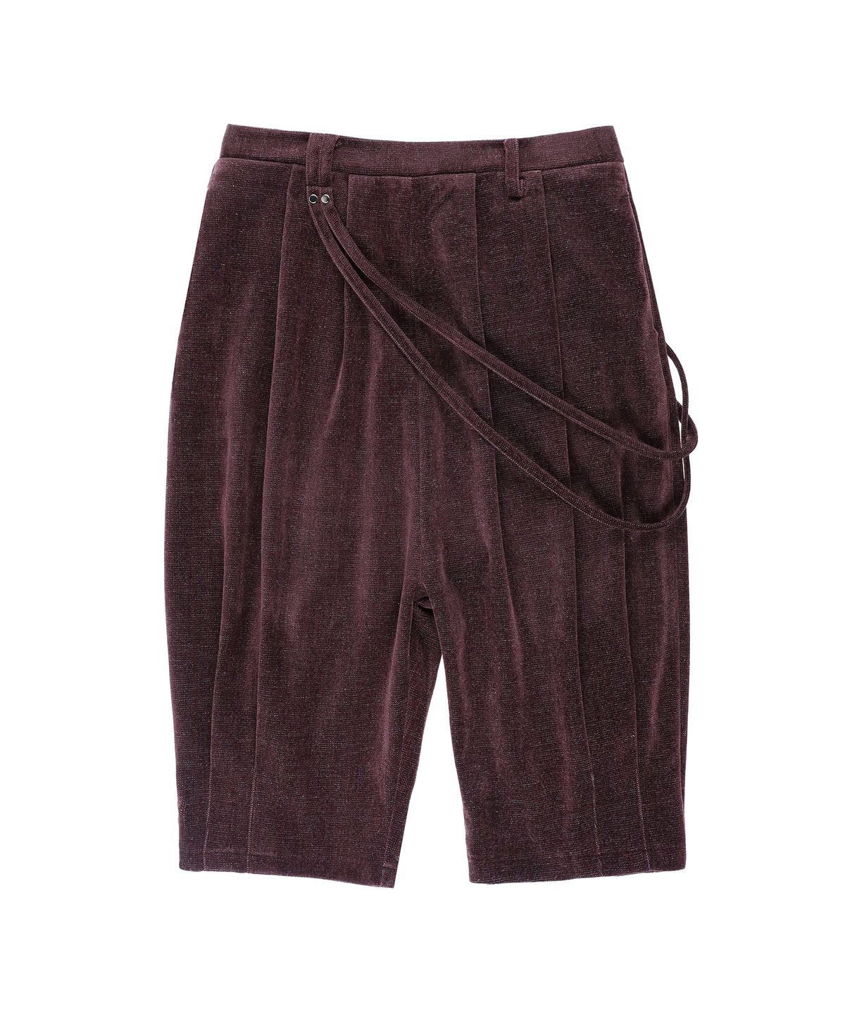 온스카(ONSKA) BELT STRING HAREM PANTS (PURPLE)