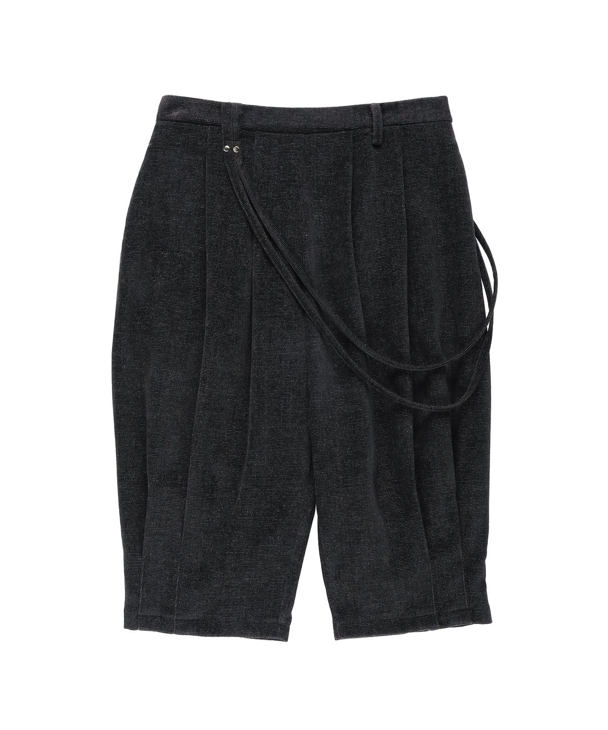 온스카(ONSKA) BELT STRING HAREM PANTS (BLACK)