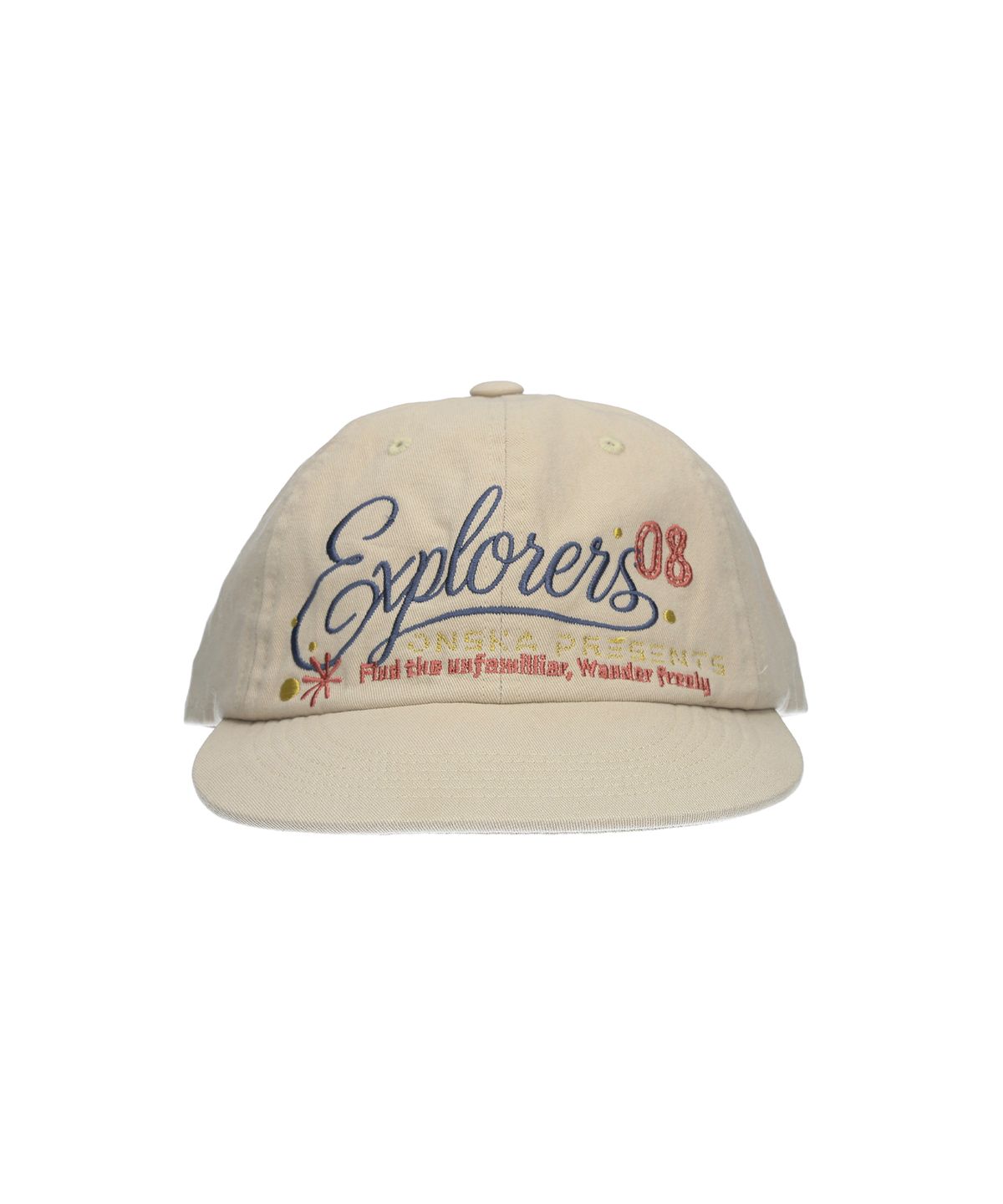 온스카(ONSKA) EXPLORERS BALL CAP (BEIGE)