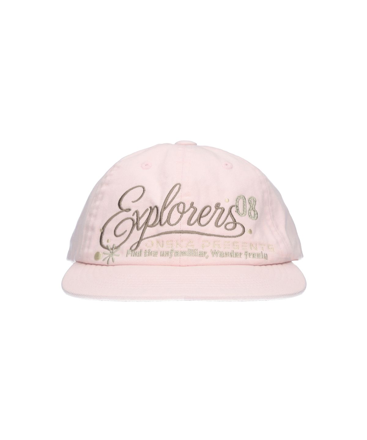 온스카(ONSKA) EXPLORERS BALL CAP (PINK)