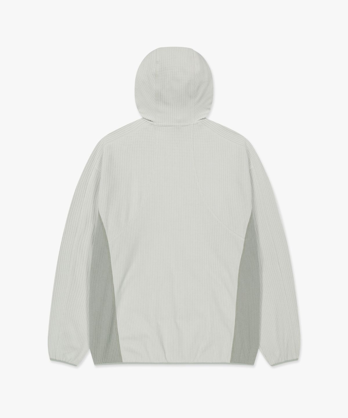 엘엠씨(LMC) GRID FLEECE PULLOVER HOODIE light gray