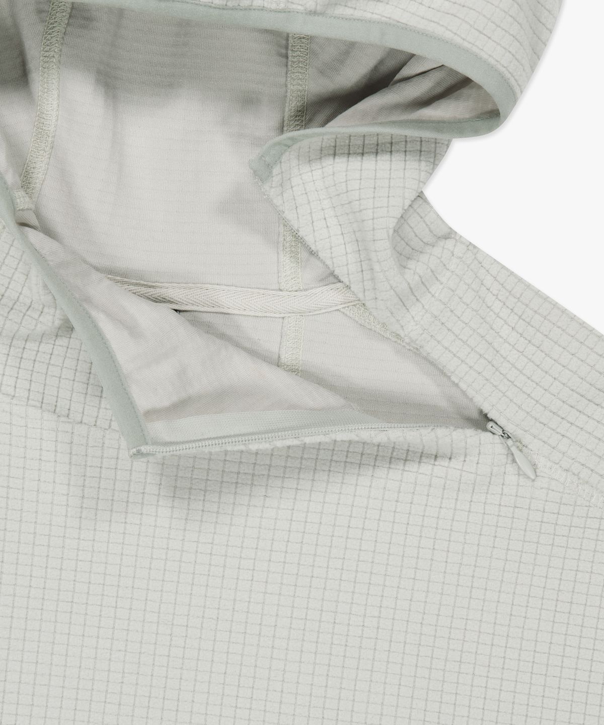 엘엠씨(LMC) GRID FLEECE PULLOVER HOODIE light gray