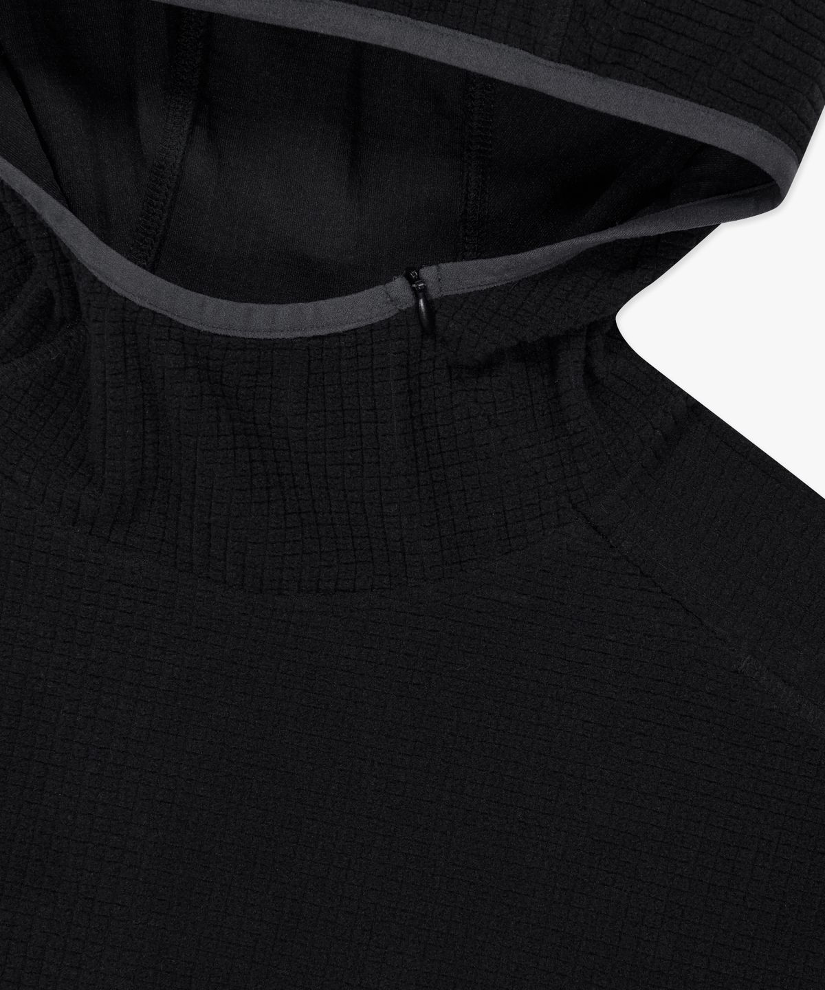 엘엠씨(LMC) GRID FLEECE PULLOVER HOODIE black