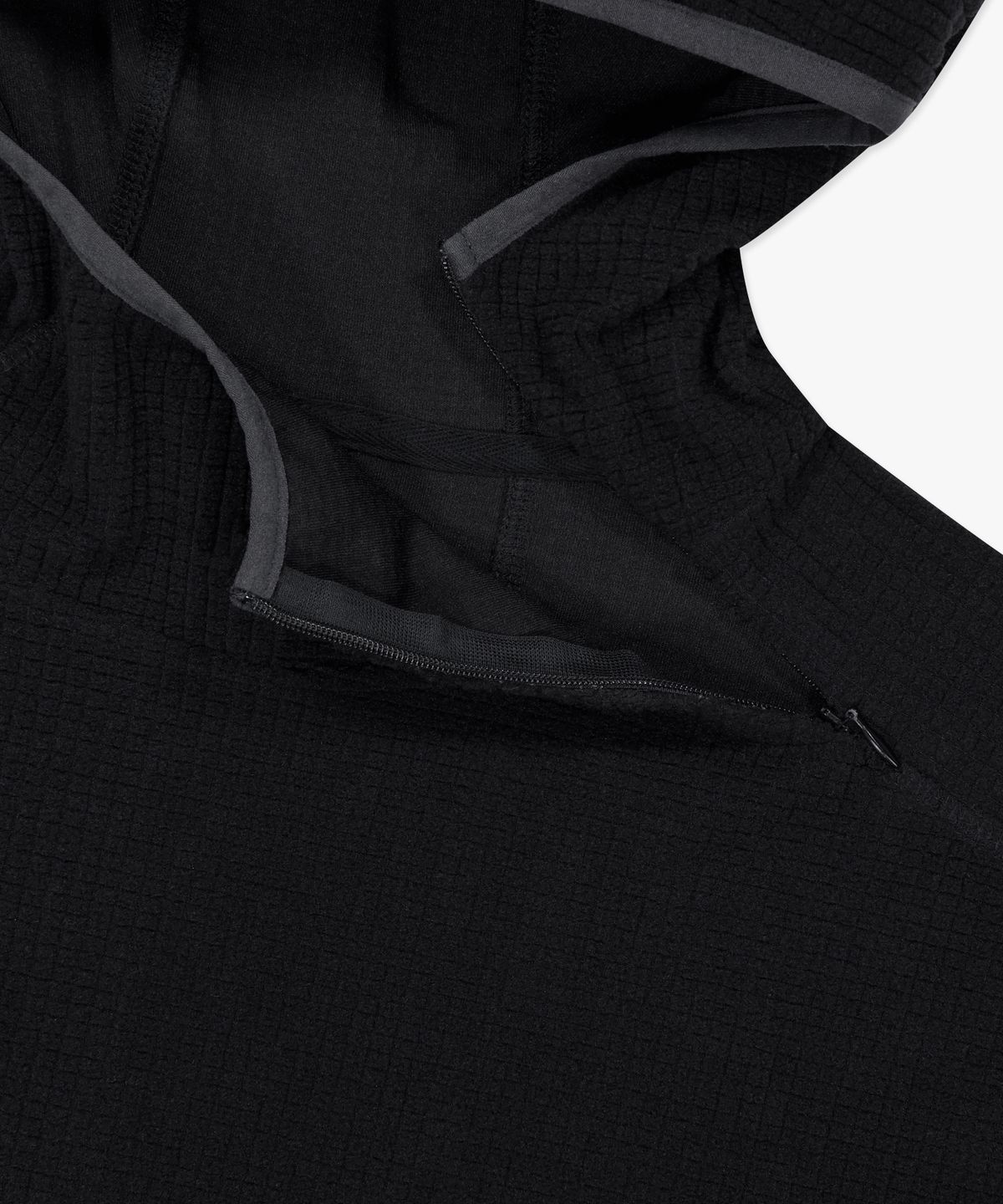엘엠씨(LMC) GRID FLEECE PULLOVER HOODIE black