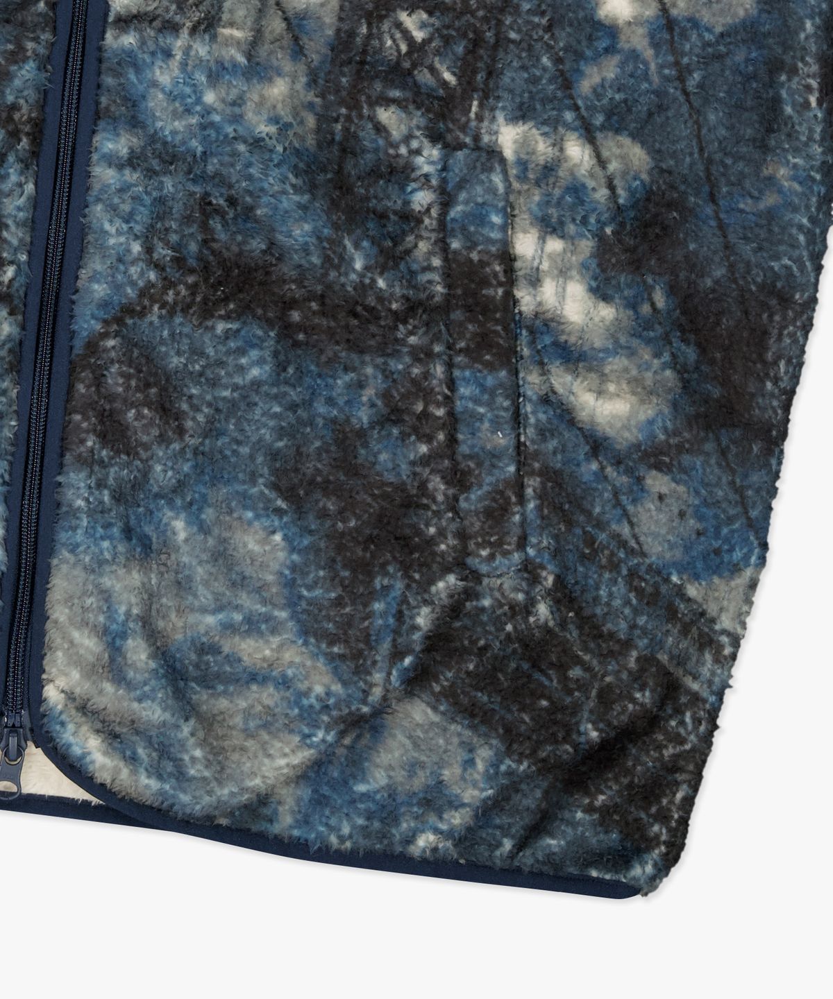 엘엠씨(LMC) LIBERTY SHAGGY FLEECE JACKET navy