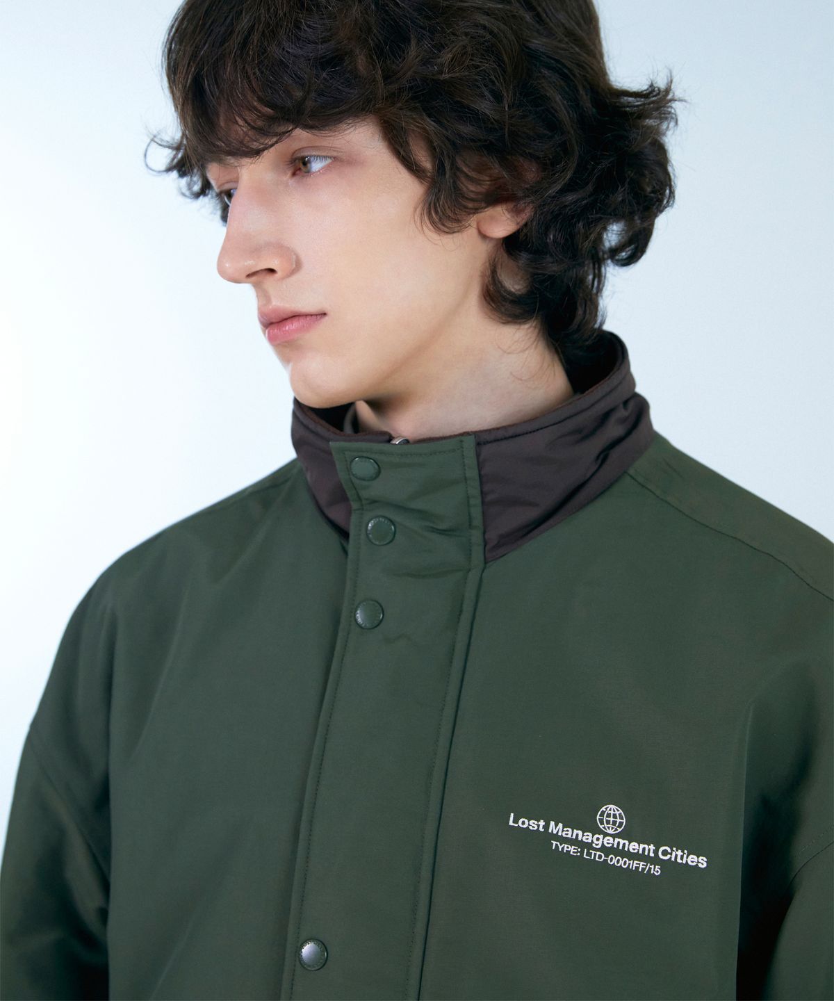 엘엠씨(LMC) FLEECE REVERSIBLE YACHT PARKA khaki