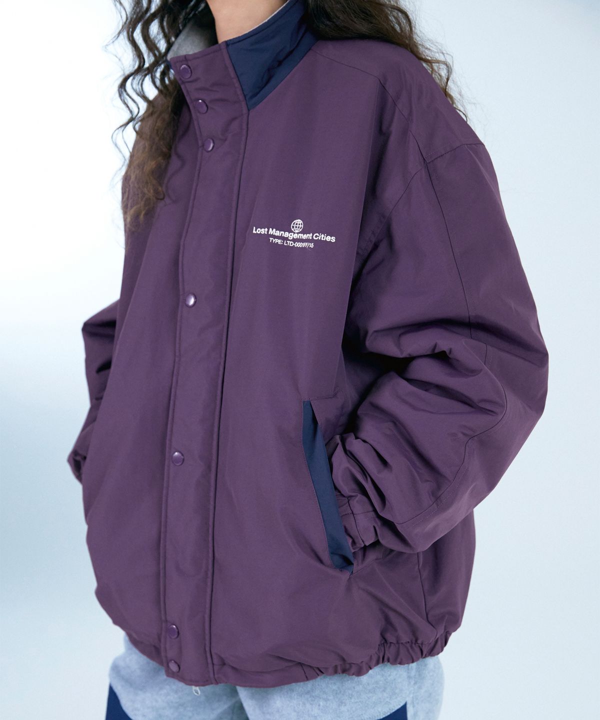 엘엠씨(LMC) FLEECE REVERSIBLE YACHT PARKA khaki