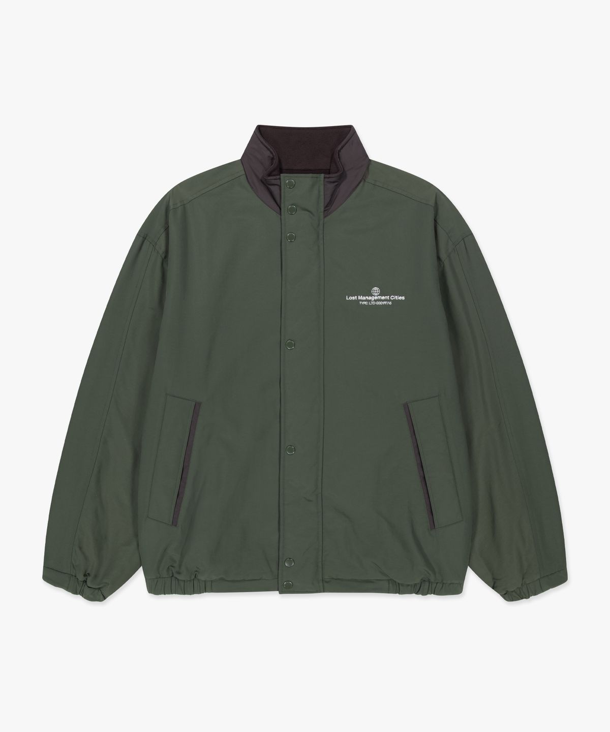 엘엠씨(LMC) FLEECE REVERSIBLE YACHT PARKA khaki
