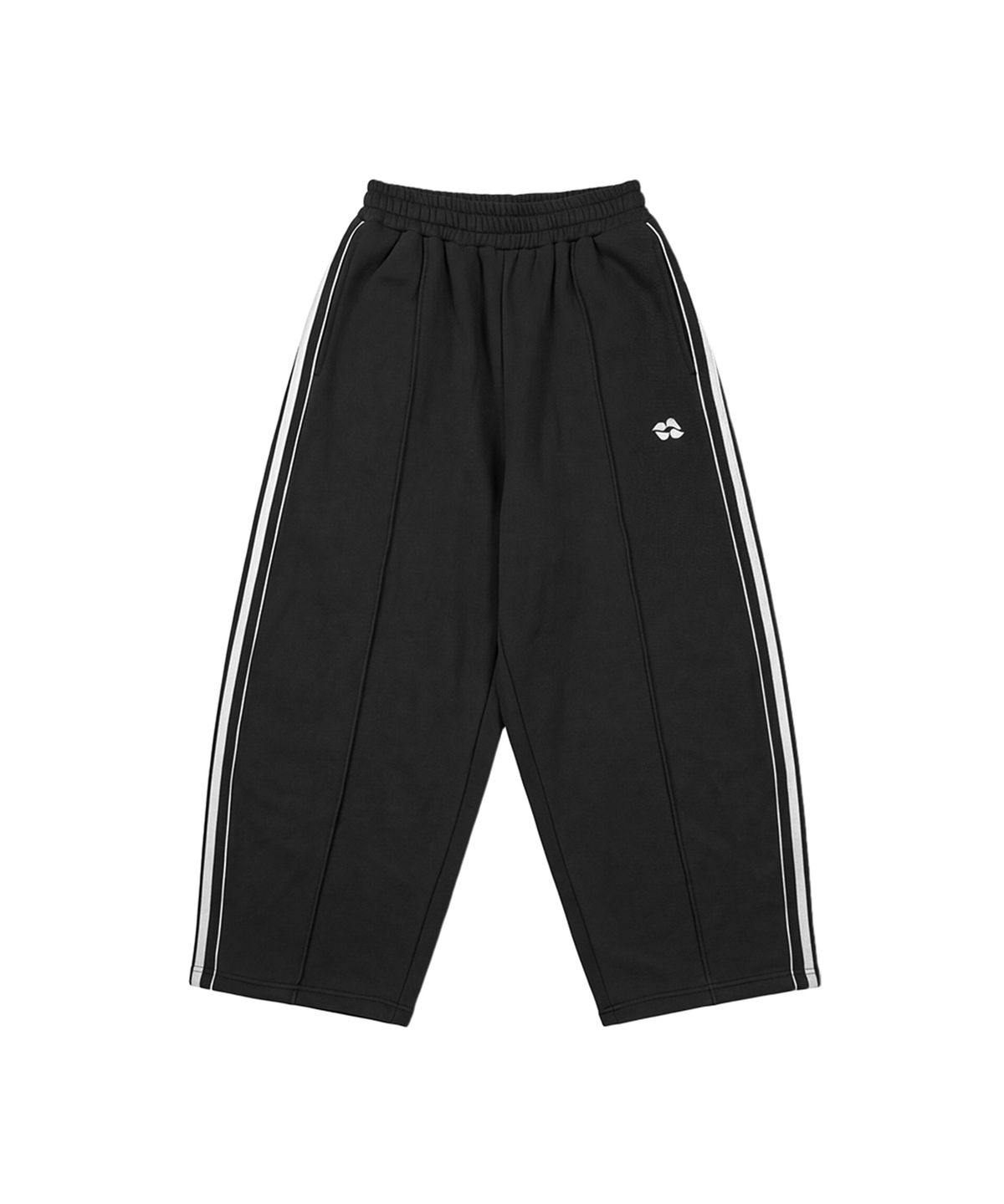 어반에이지(URBANAGE) [2PACK] 원턱 커브드 와이드 트랙 팬츠_4color