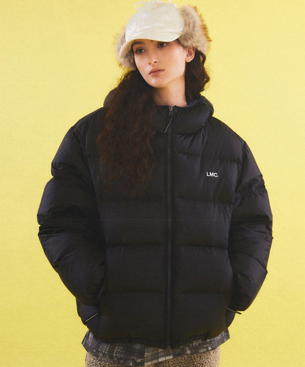 엘엠씨(LMC) OG HOODED PUFFER DUCK DOWN PARKA black