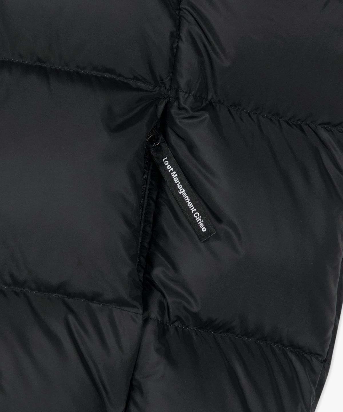엘엠씨(LMC) OG HOODED PUFFER DUCK DOWN PARKA black