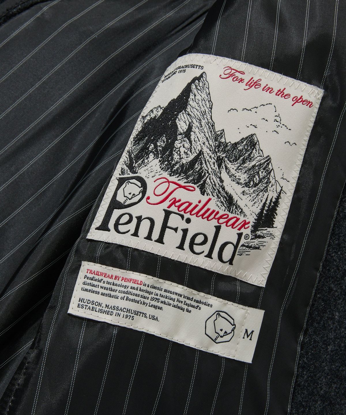 펜필드(PENFIELD) [TW]울 스트라이프 테일러드 자켓_FS4WJ010
