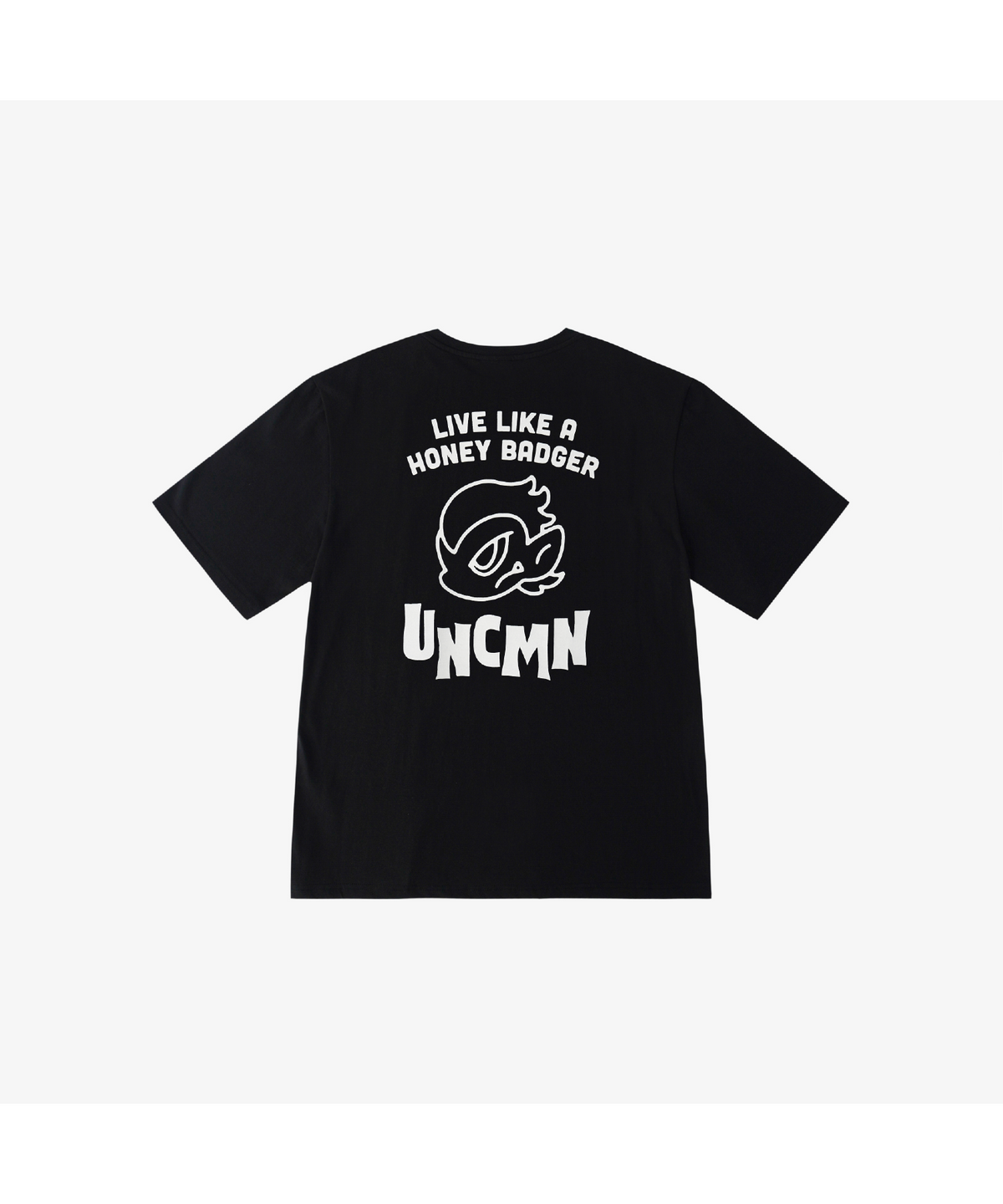 언커먼(UNCMN) LIVE LIKE HONEY BADGER T-SHIRT BLACK