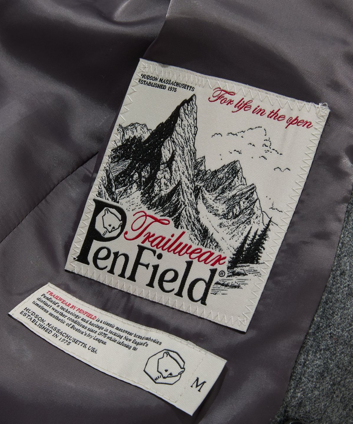 펜필드(PENFIELD) [TW]울 스트라이프 피크드 자켓_FS4WJ500