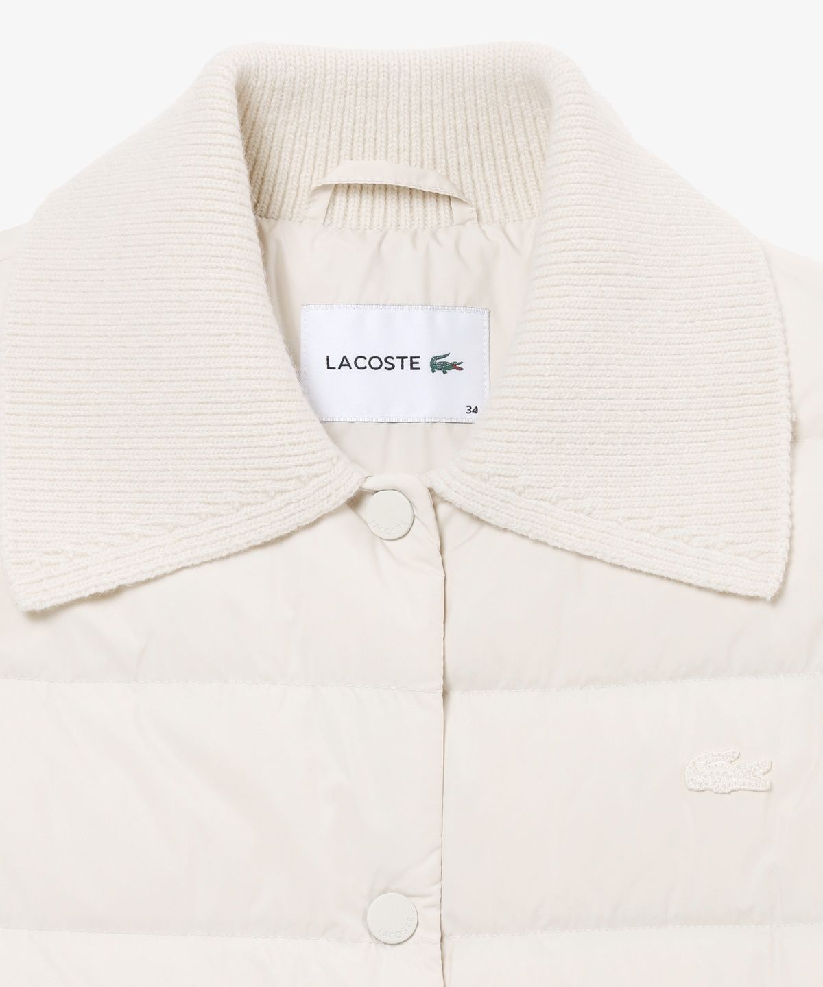 라코스테(LACOSTE) 여성 칸 퀼팅 경량 다운 BF366E-56N 70V