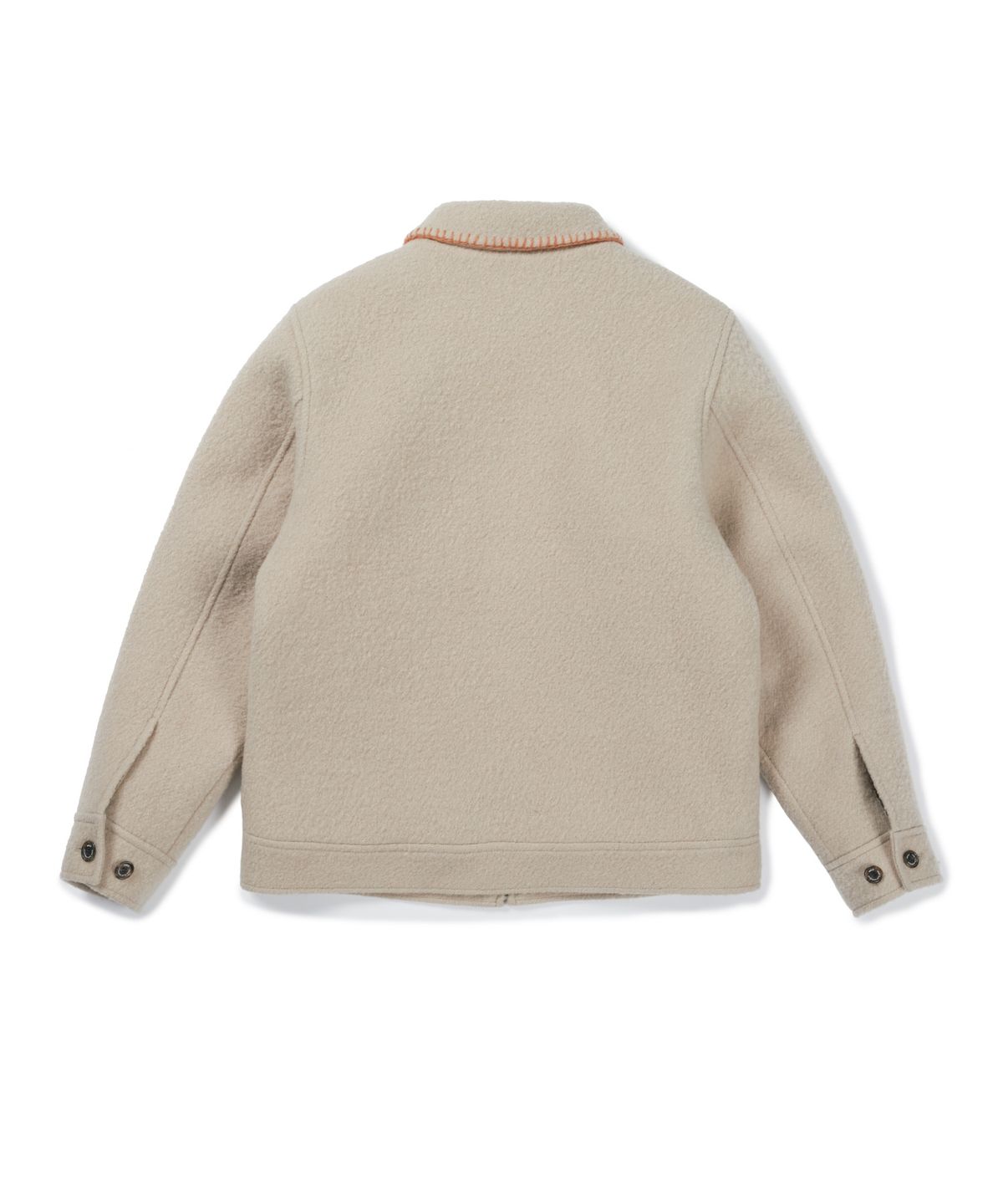 엠엠엘지(MMLG) NICHE COLLAR BOUCLE JACKET (BEIGE)