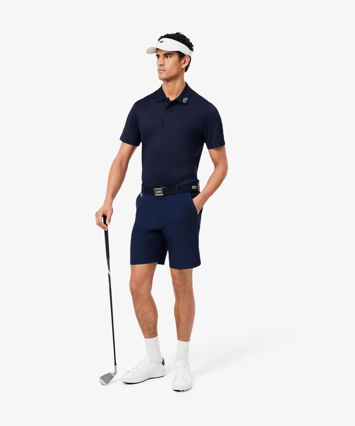 라코스테(LACOSTE) 남성 베이직 테니스 선바이저 RK8727-56N 001