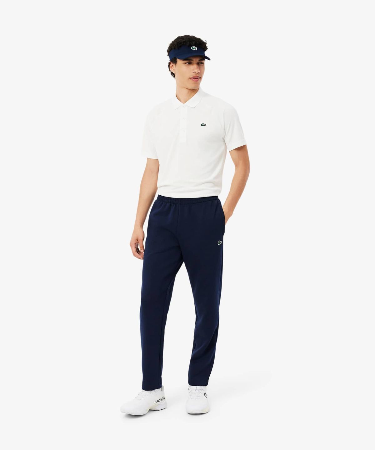 라코스테(LACOSTE) 남성 베이직 테니스 선바이저 RK8727-56N 166