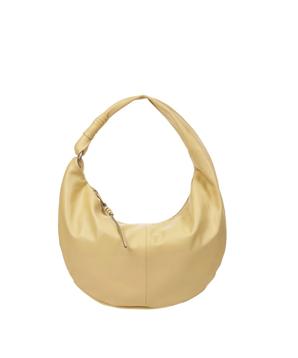 분크(VUNQUE) Halfmoon Knotted Hobo M (하프문 노티드 호보 미듐) Butter Yellow