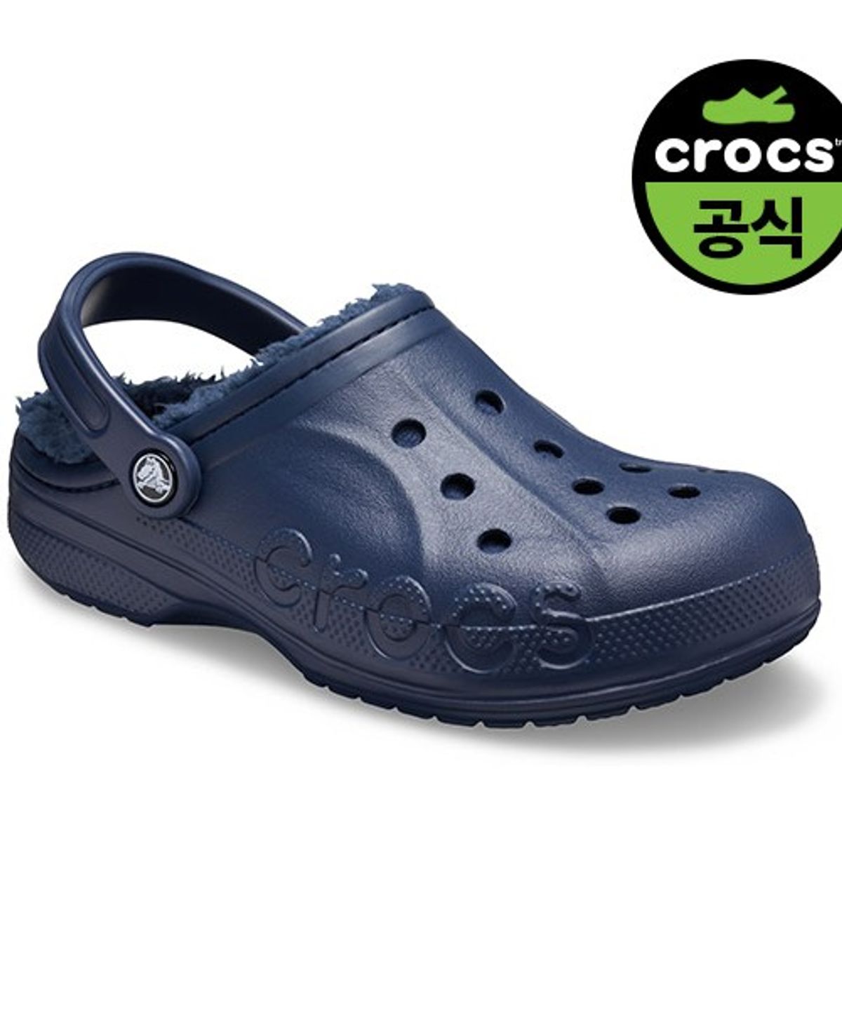 크록스(CROCS) 성인 바야 라인드 클로그 NAVY (26FUCL205969)