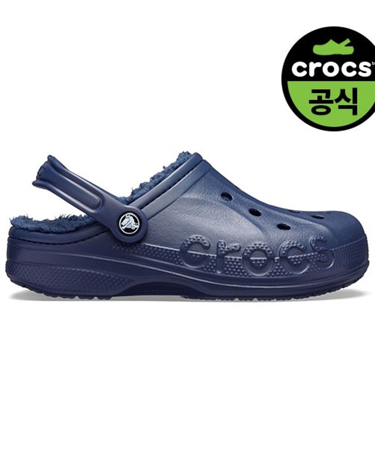 크록스(CROCS) 성인 바야 라인드 클로그 NAVY (26FUCL205969)