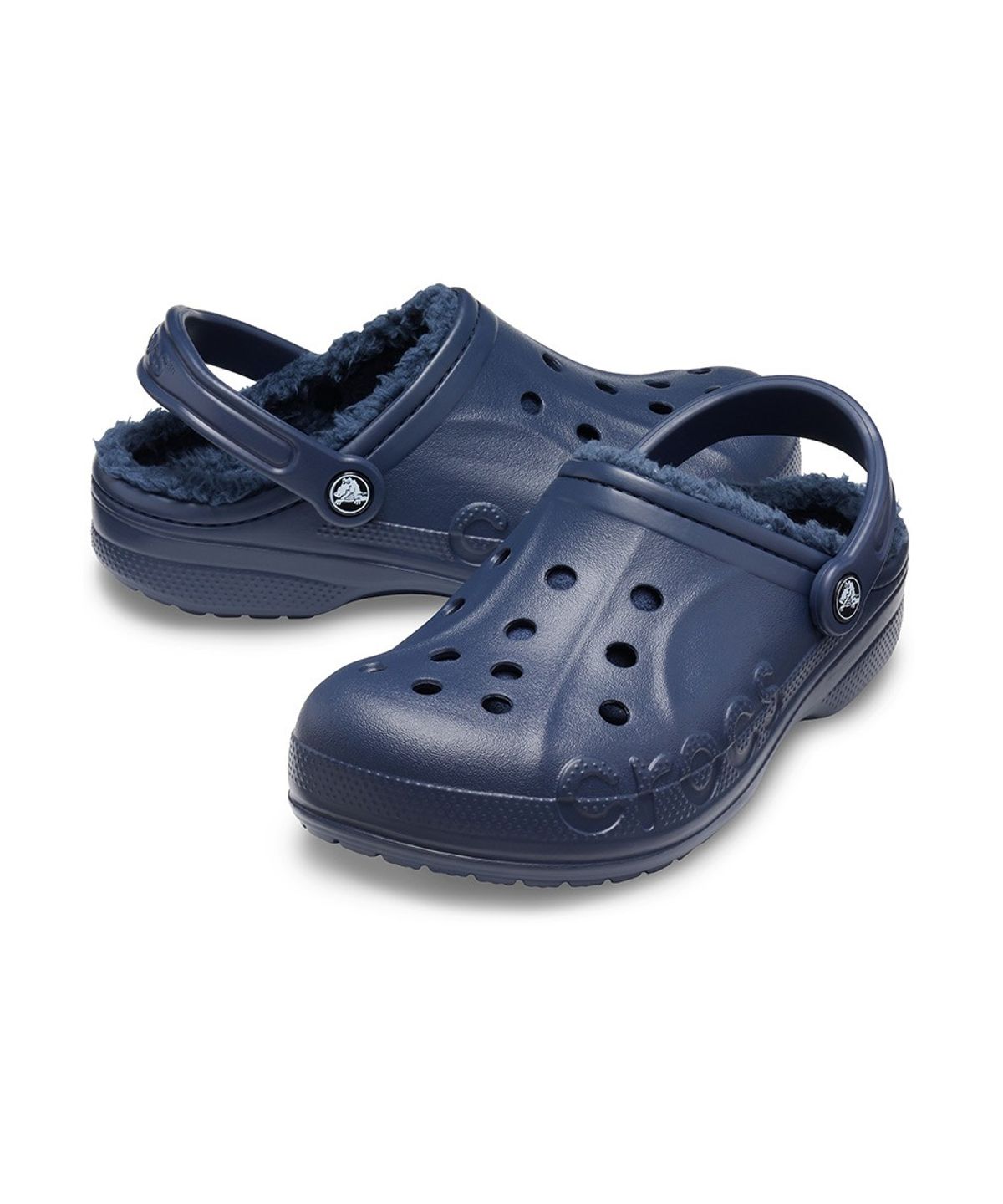크록스(CROCS) 성인 바야 라인드 클로그 NAVY (26FUCL205969)