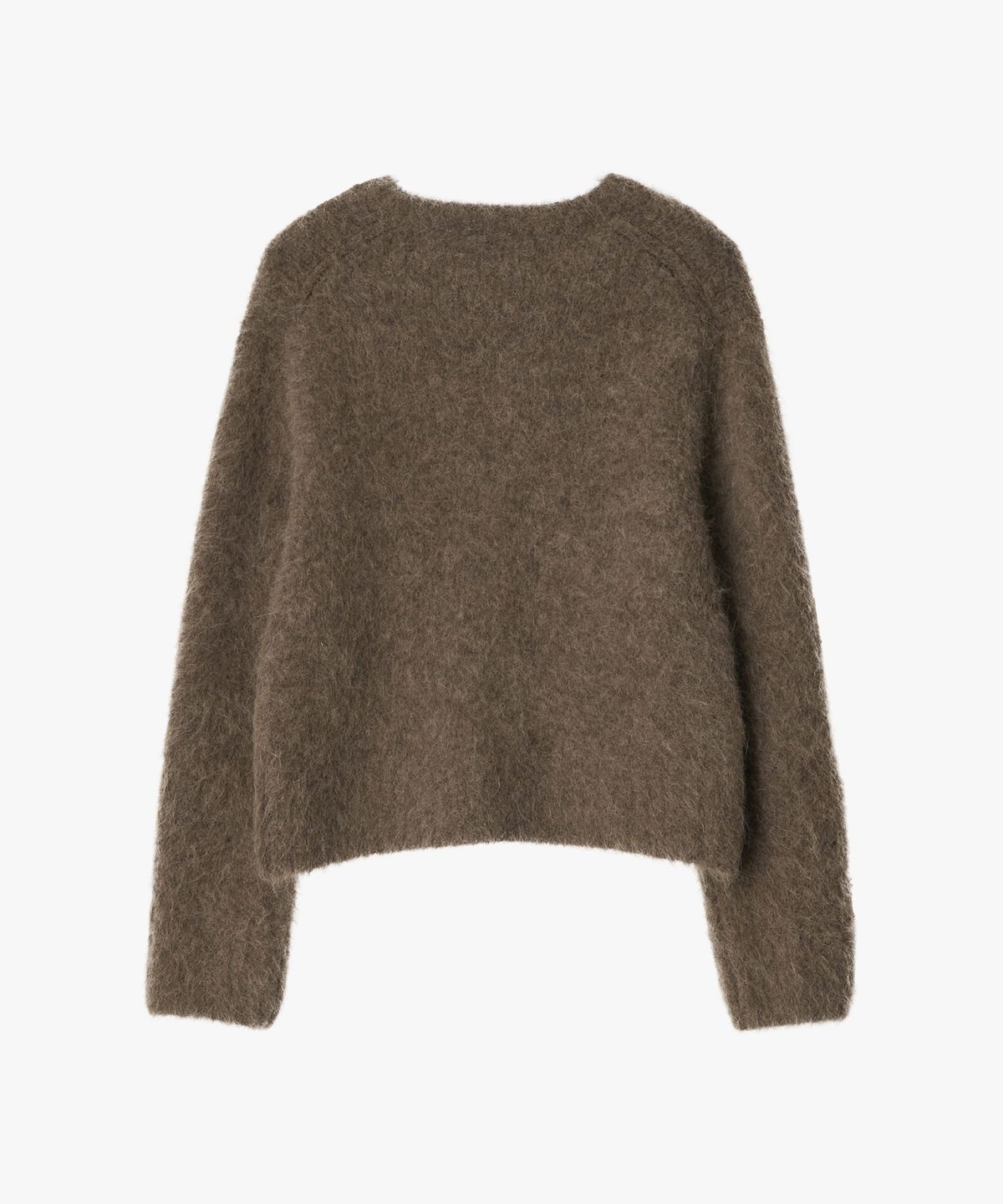 지비에이치 어패럴(GBH APPAREL) SURI ALPACA BRUSHED CARDIGAN / BROWN