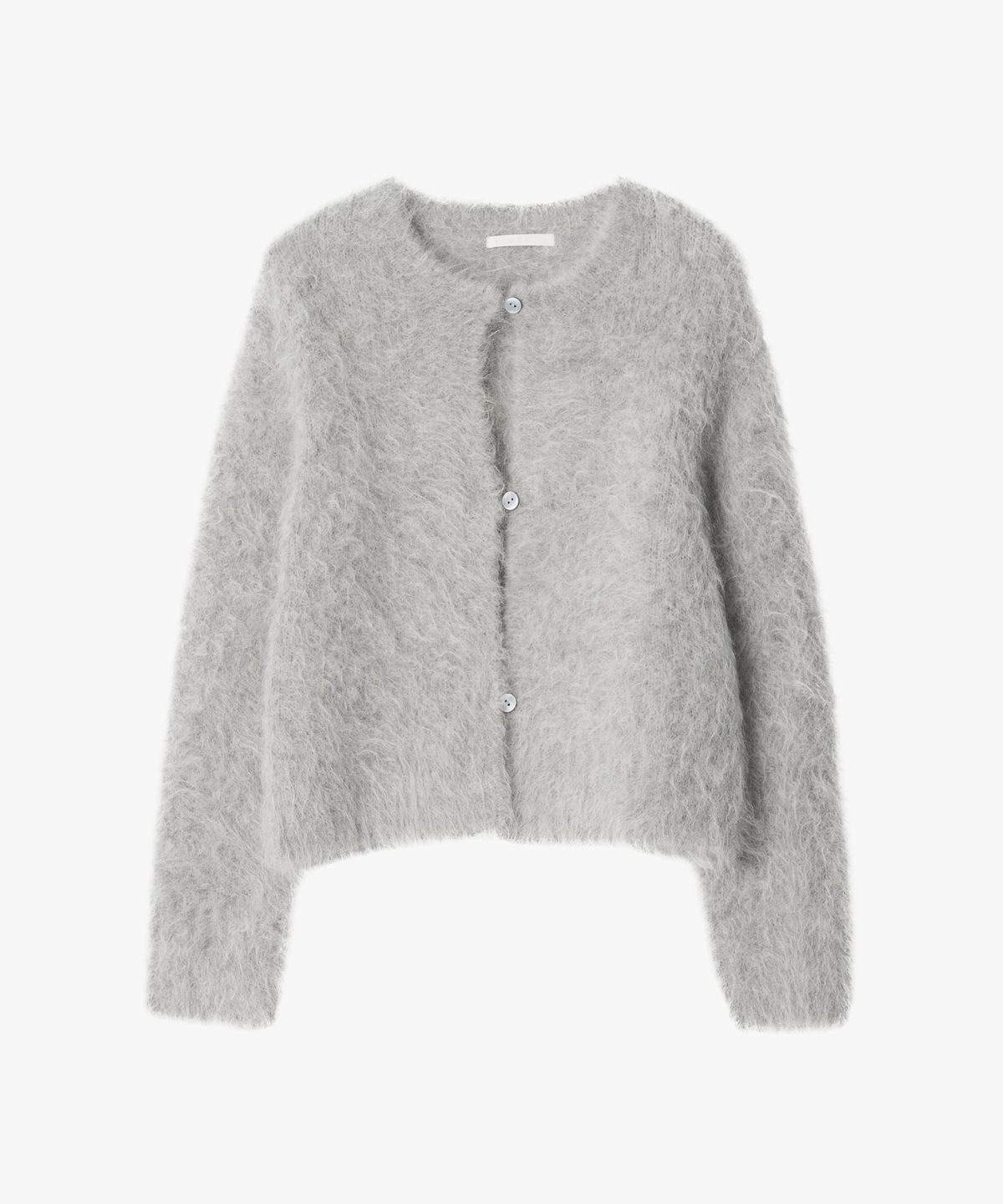 지비에이치 어패럴(GBH APPAREL) SURI ALPACA BRUSHED CARDIGAN / GREY