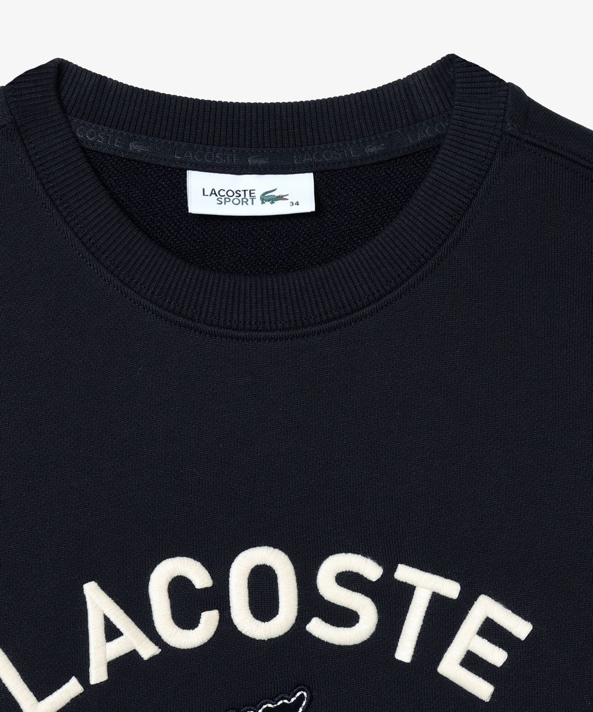 라코스테(LACOSTE) 여성 빅크록 크루넥 스웻셔츠 SF944E-56N HDE