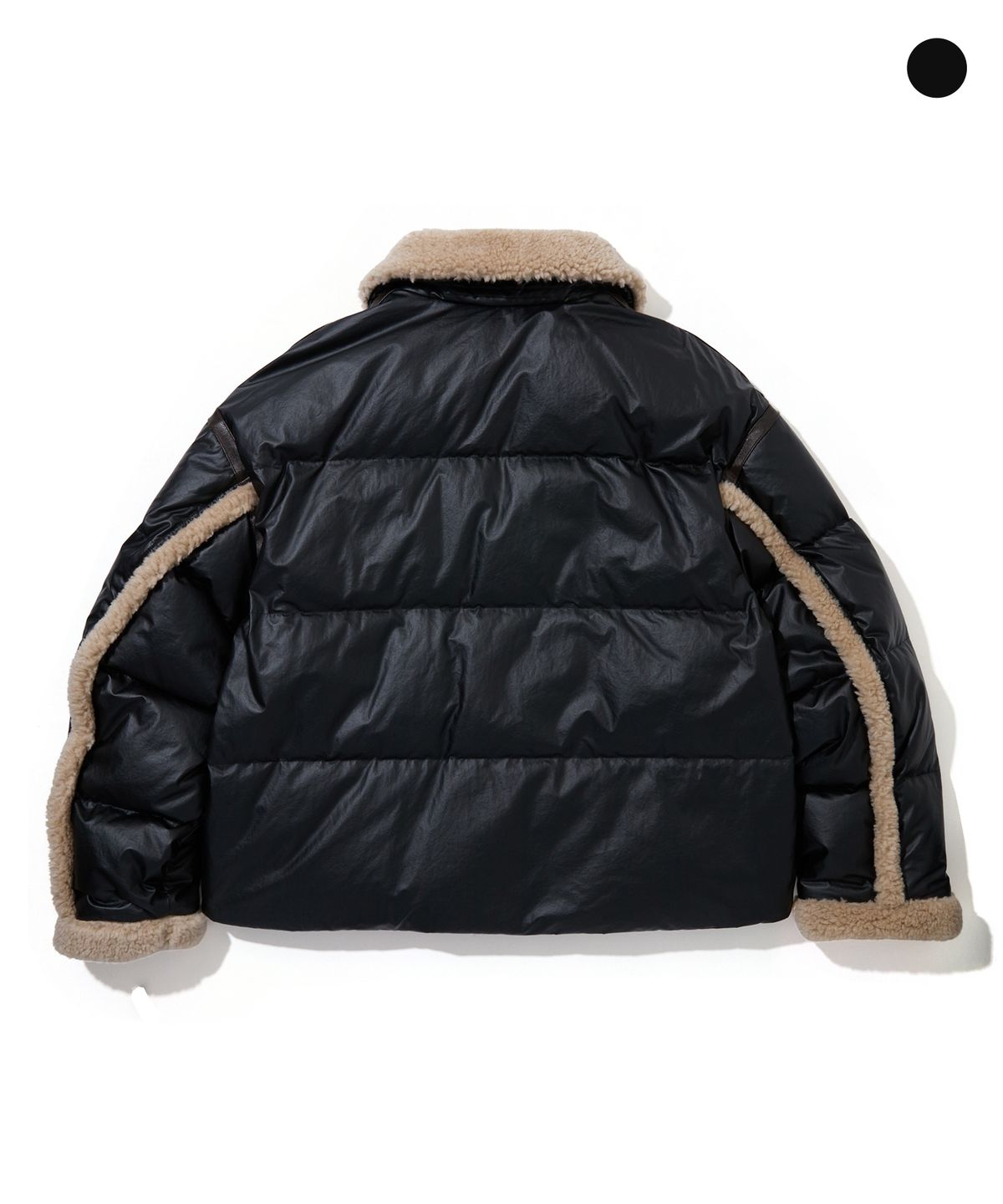 펜필드(PENFIELD) [PF]후크 레더 트리밍 다운 파카_FS4WD95U