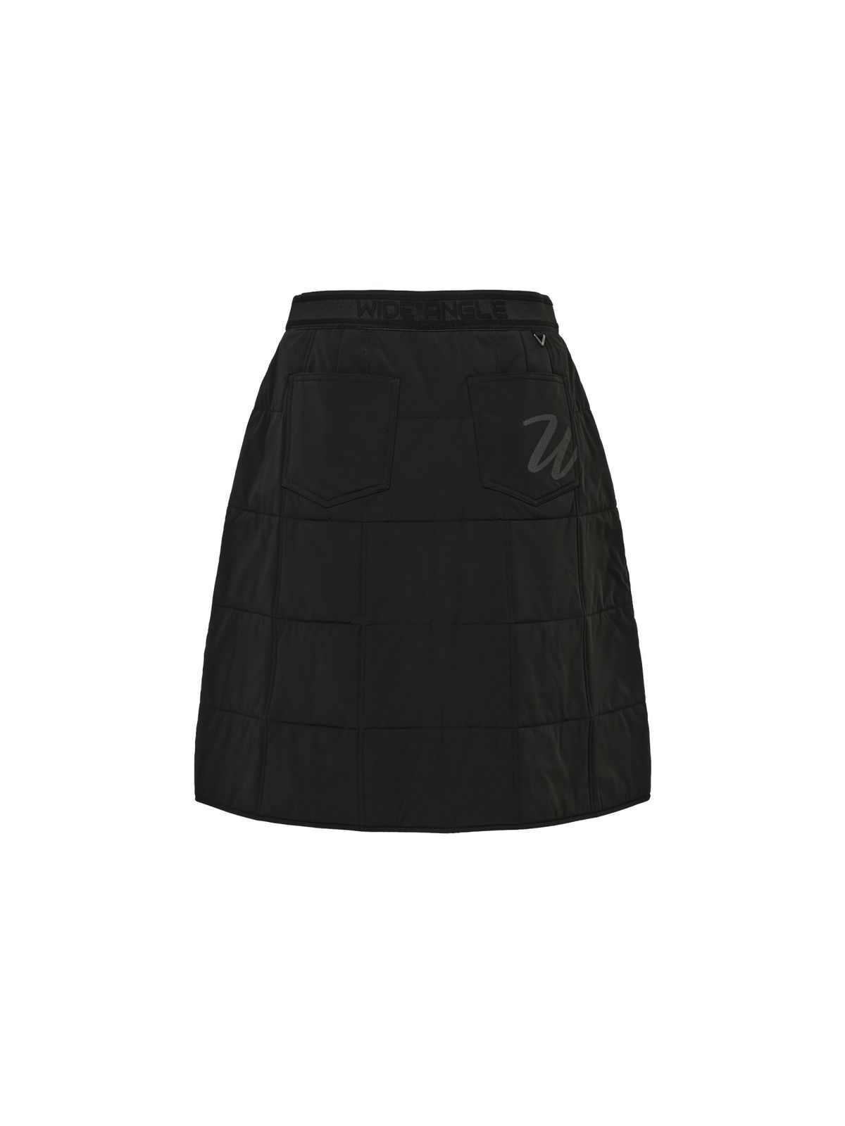 와이드앵글(WIDEANGLE) TO 프로스트 미들기장 웜업 랩스커트 L_Black_WWW26Q31Z1