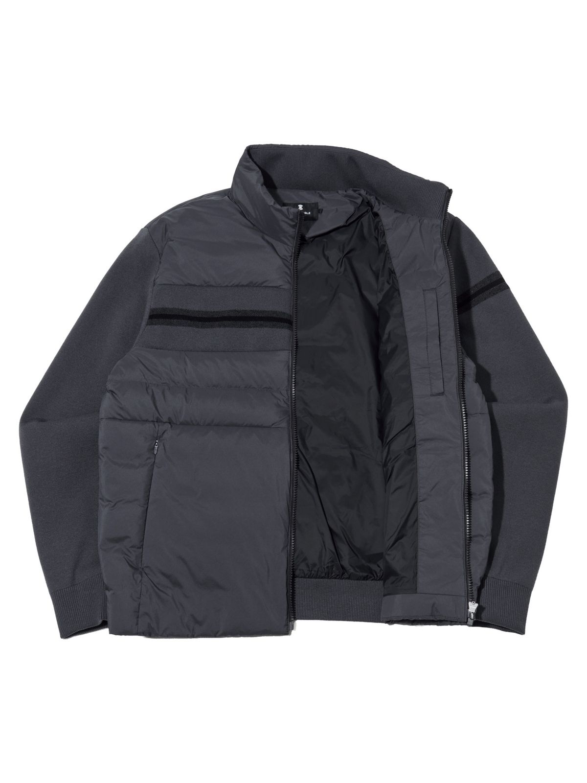 와이드앵글(WIDEANGLE) CO 보더 하이브리드 다운 M_COOL GREY_WMW26552OH