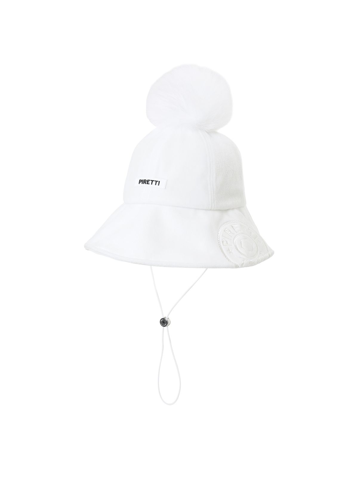 피레티(PIRETTI) PI 와이드 벨벳 투어 햇_White_TWW26C03W2