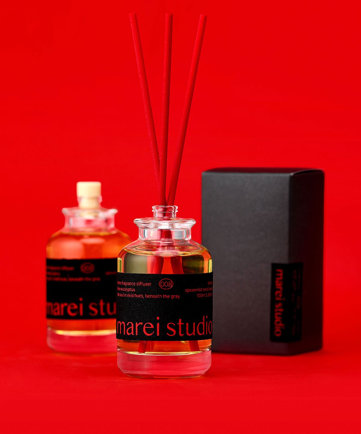 마레이스튜디오(MAREISTUDIO) 홈 디퓨저 008 도화 시트러스 머스크 100ml