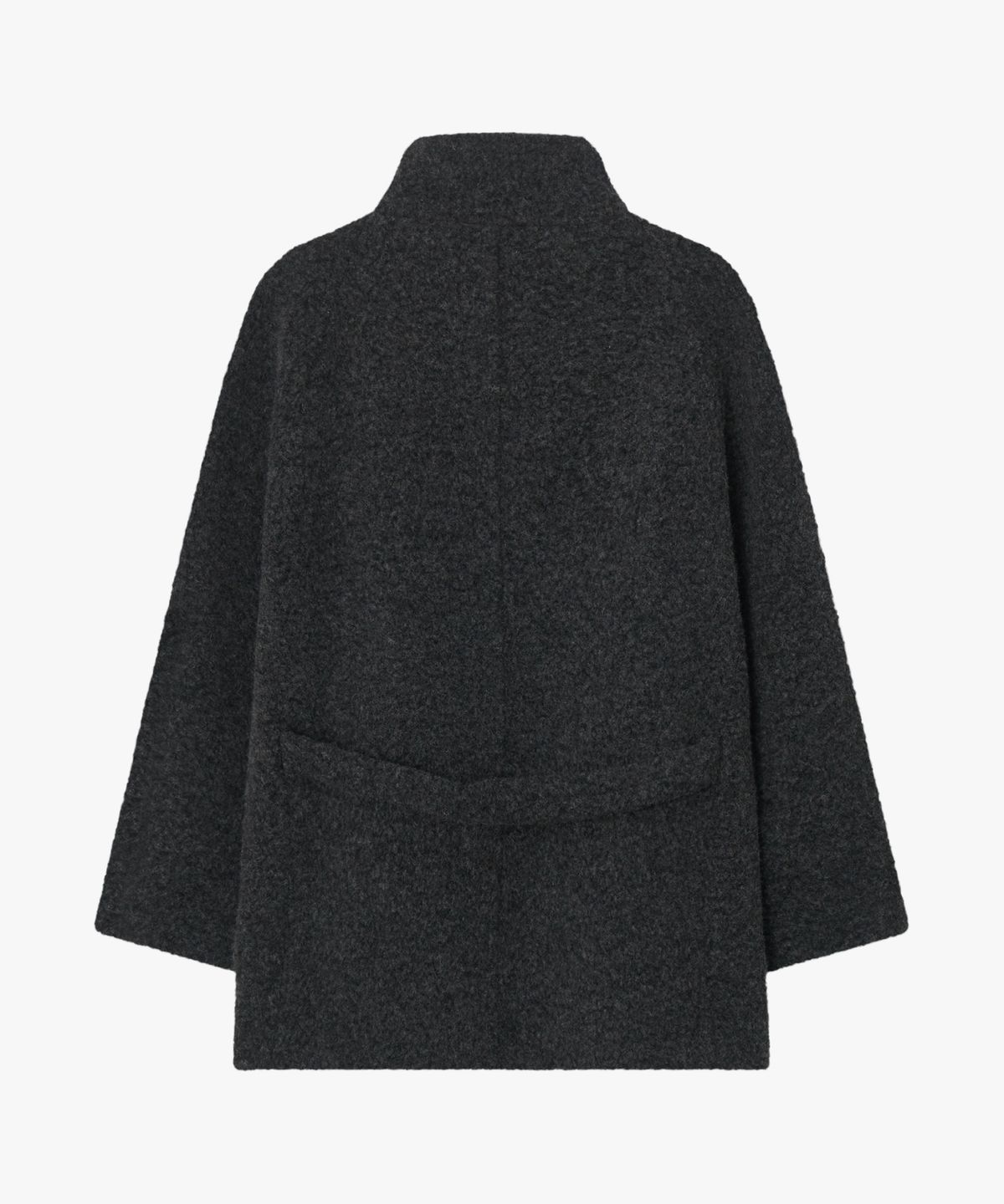 지비에이치 어패럴(GBH APPAREL) HIGH-NECK TOGGLE COAT / DARK GREY